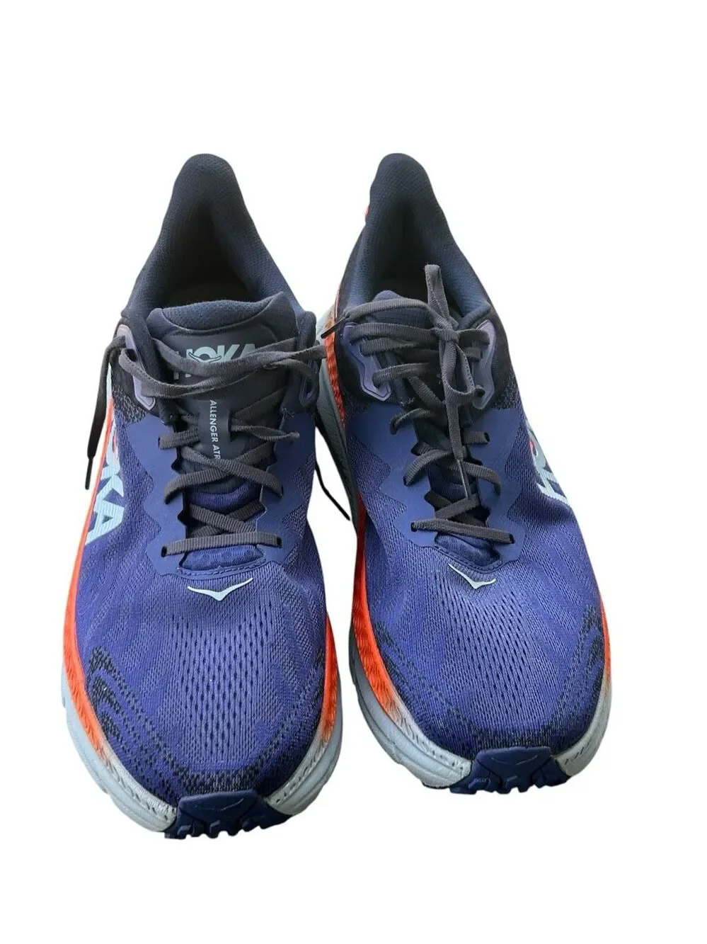 Hoka One Challenger ATR7 Men’s Running Shoes 14 D Blue Orange